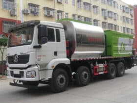 Asphalt Chip Seal Vehicle 23m³ Shaanxi Delong 4×8