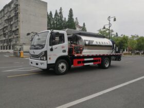 Asphalt Sprayer Truck 6m³ Dongfeng Dolika D7 Intelligent Control