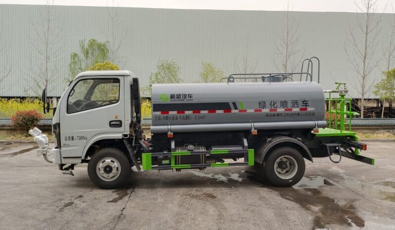 Water Sprinkler Truck 4.14m³ Dongfeng Huashen F3 full