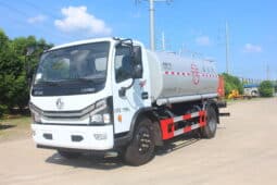 Water Sprinkler Truck 7.89m³ Dongfeng D9 45° Front View